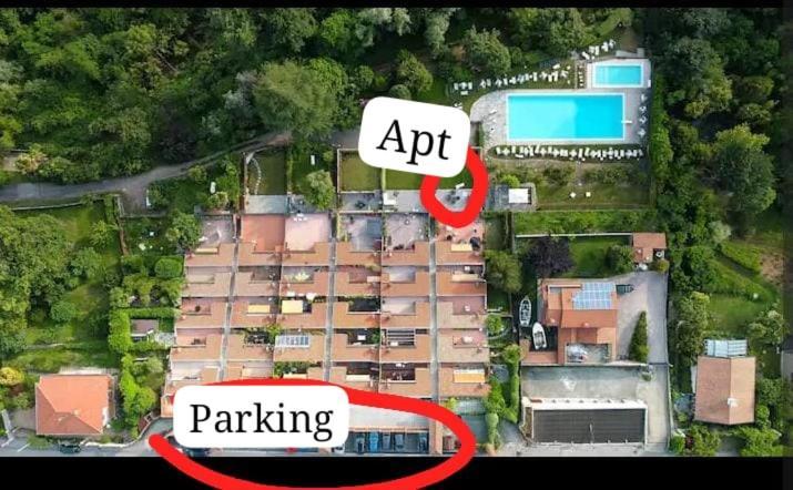 Mirasole Holiday House Leggiuno Dış mekan fotoğraf